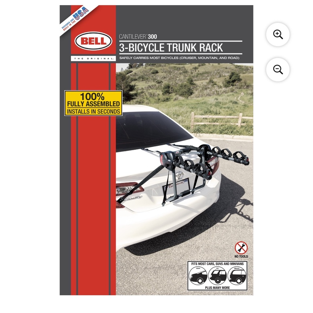 3-Bike Trunk Rack - image 5